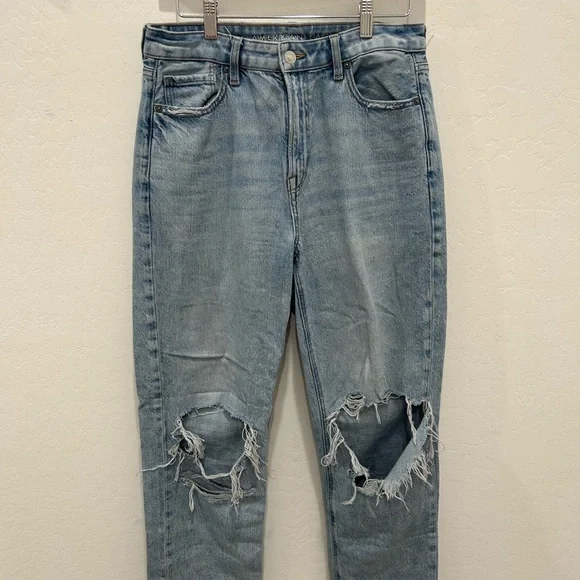 American Eagle Mom Straight Jean - Picture 1 of 5